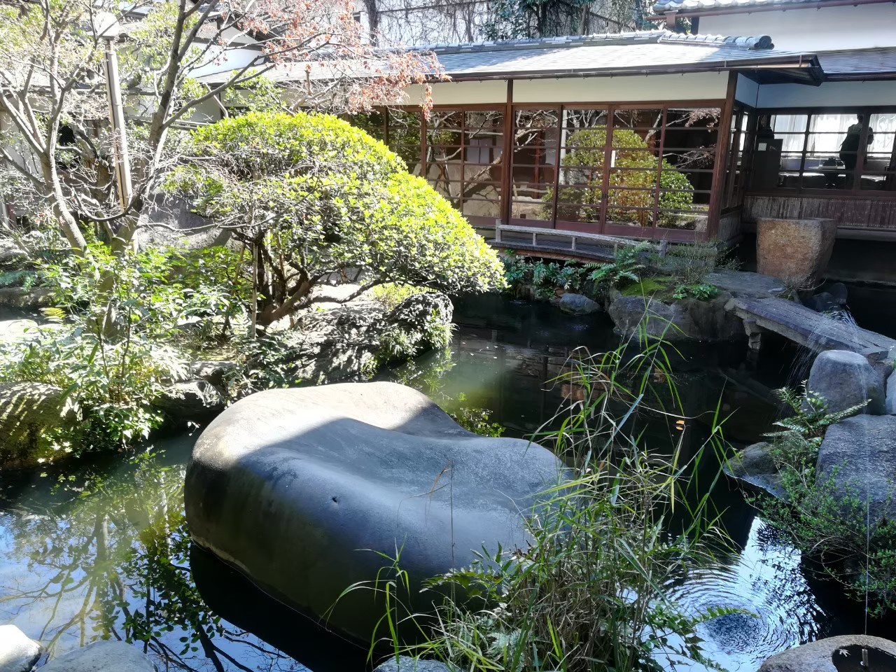 朝倉彫塑館　五典の池