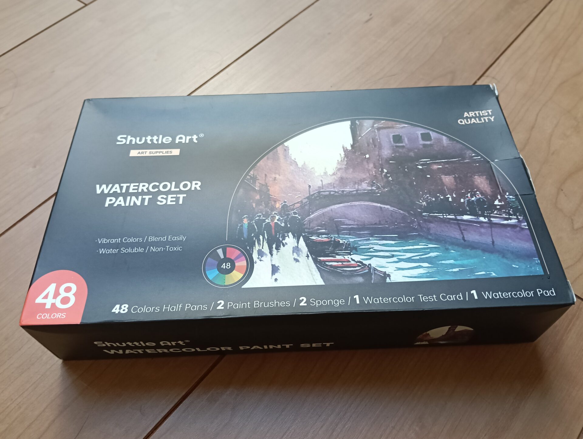 Shuttle Art water color 48色セット